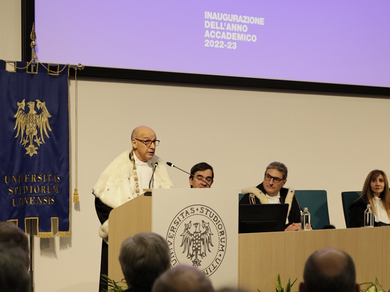 Uniud: inaugurato il 45° anno accademico 2022-2023