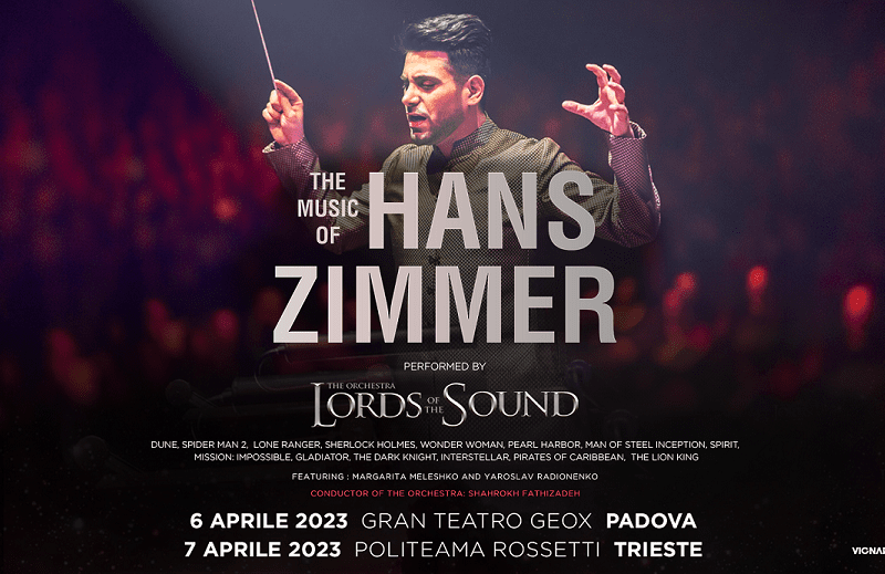 The Music of Hans Zimmer ad aprile nei teatri di Padova e Trieste