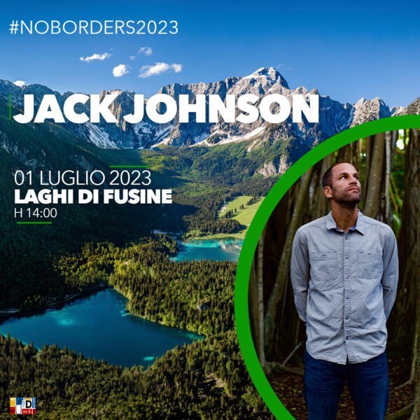 JACK JOHNSON 1 luglio 2023 al No Borders Music Festival