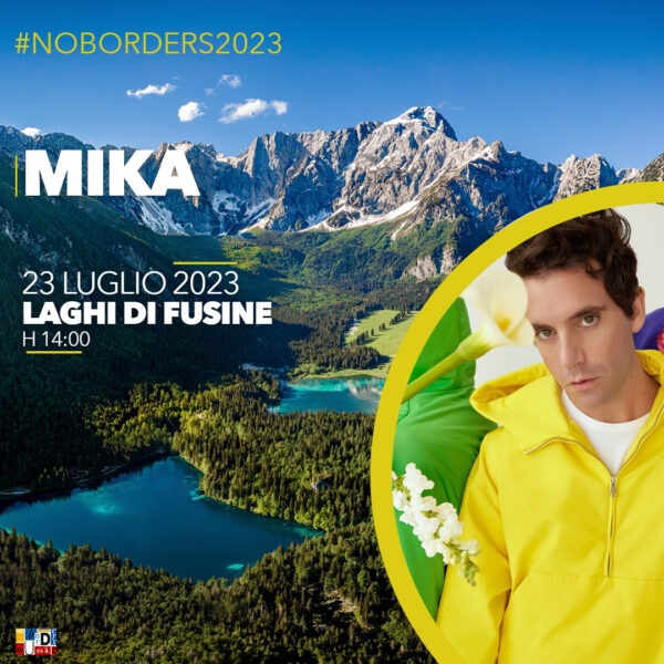 Mika domenica 23 luglio ai Laghi di Fusine