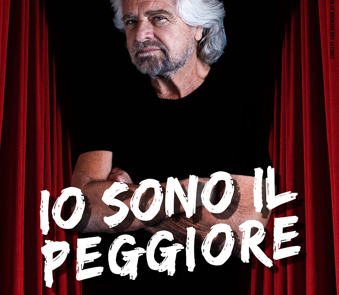 BEPPE GRILLO torna a teatro con il nuovissimo IO SONO IL PEGGIORE