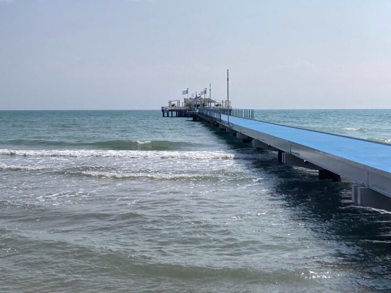 Ristruttuto il Pontile a Mare di Lignano