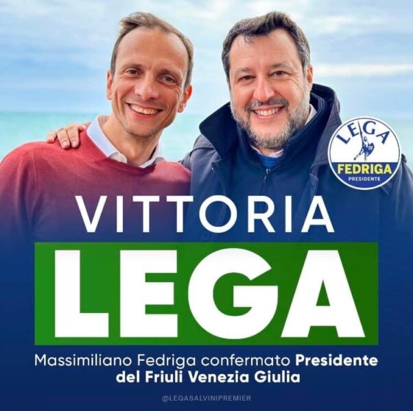 Fedriga rieletto Presidente Regione FVG