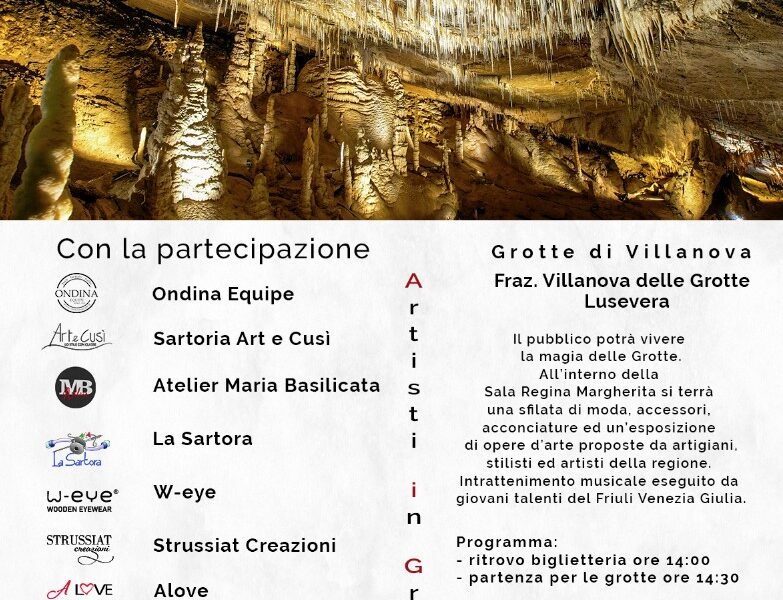 Sfilata di moda e selezione Miss Universe alle Grotte di Villanova. Domenica 30 aprile