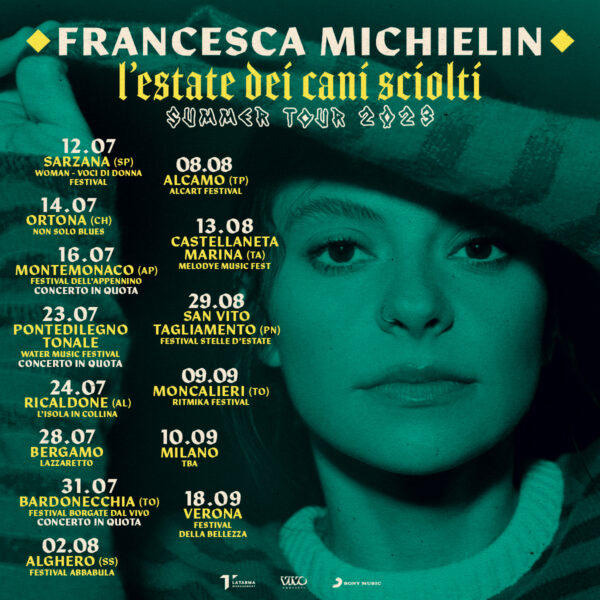 Francesca Michielin a San Vito al Tagliamento. Concerto il 29 agosto