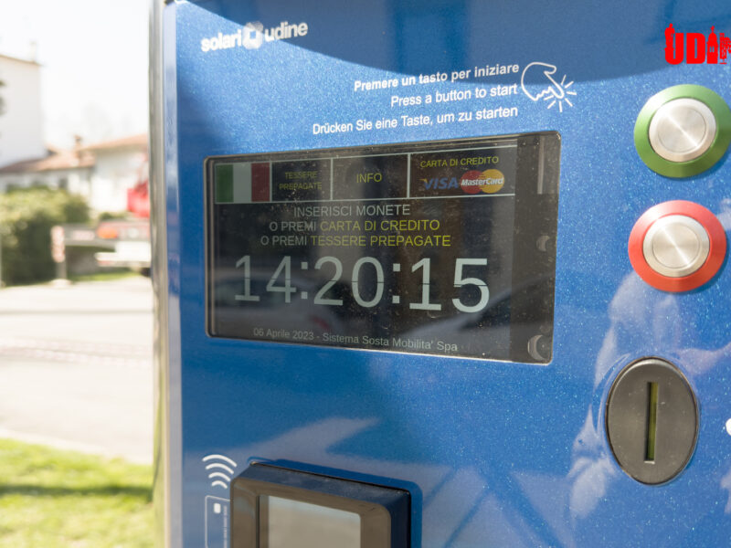 I parcheggi a Udine si pagano anche in modo elettronico