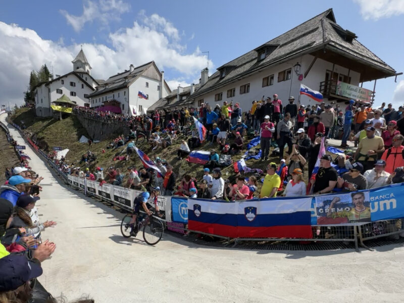 VIDEO: le immagini più belle del Giro dal Monte Lussari