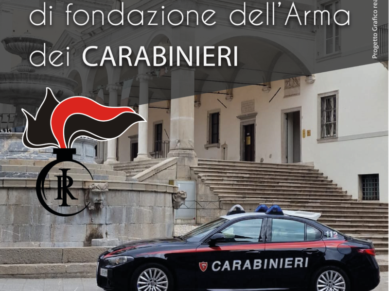 209. Annuale di fondazione dell’Arma dei Carabinieri