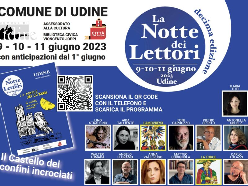 Programma “La Notte dei Lettori” dal 9 all’11 giugno