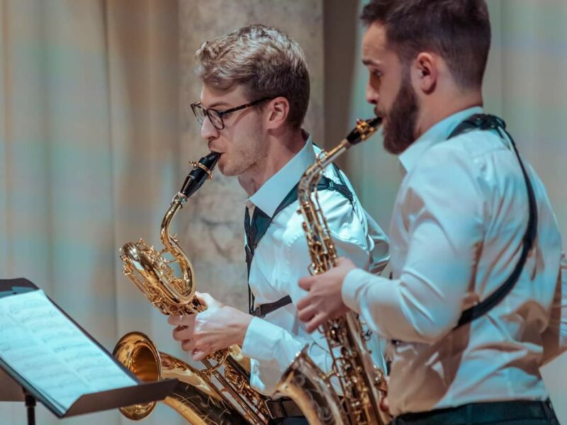 Ljubljana Saxophone Quartet e Sara Della Mora