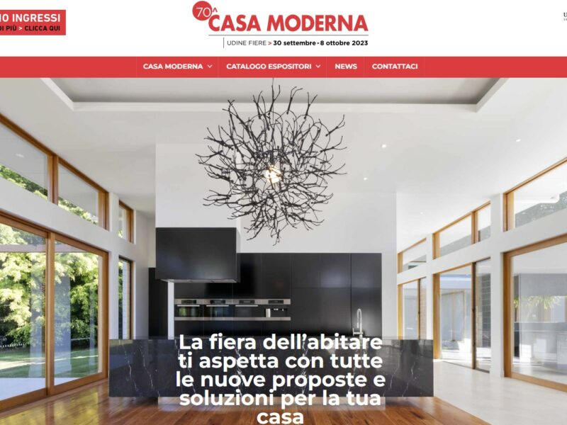 Visita Casa Moderna fino all’8 ottobre 2023