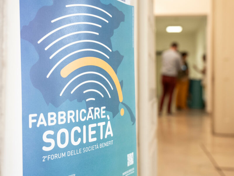 Fabbricare Società forum Società Benefit. Trieste 24 ottobre