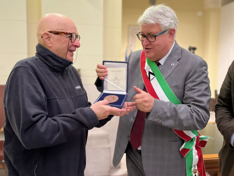 Ad Andrea Centazzo il sigillo della Città di Udine