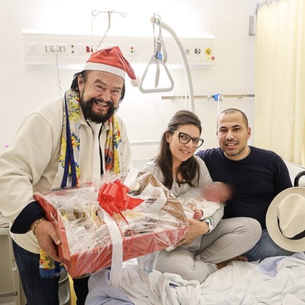 Edoardo è il primo nato a Udine nel giorno di Natale