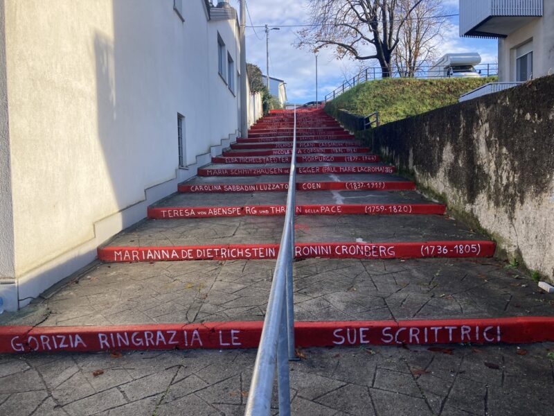 A Gorizia il murales “Il segno delle donne”