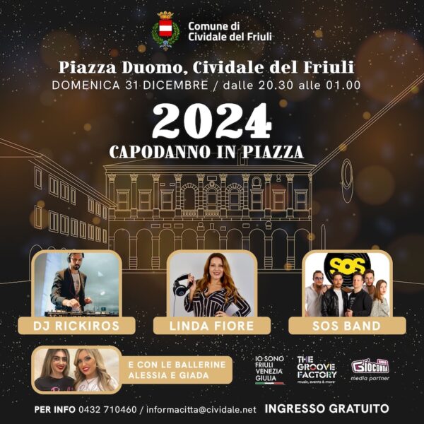 Capodanno in piazza a Cividale del Friuli