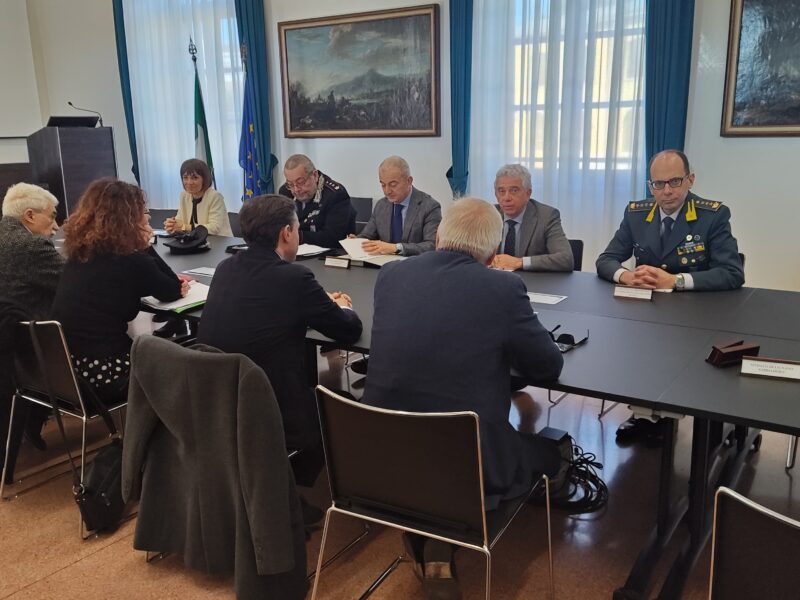 Incontro del Comitato per l’Ordine e la Sicurezza a Udine