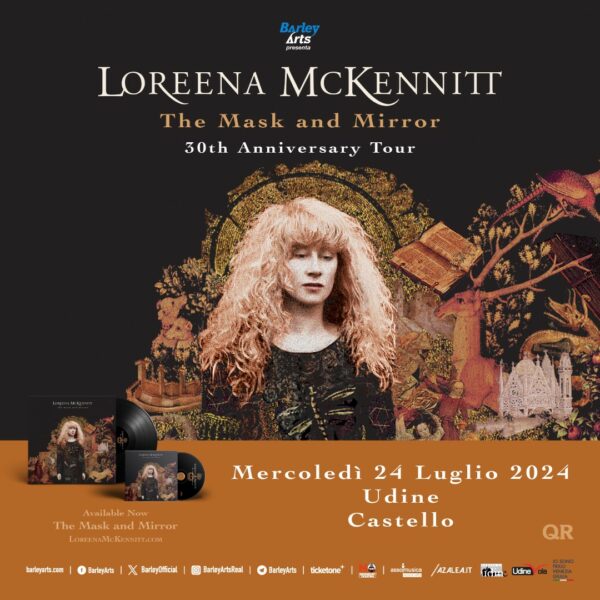 Loreenad McKennitt al Castello di Udine. 24 luglio 2024