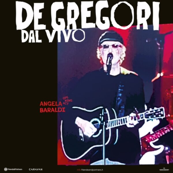 Udine: De Gregori in concerto in castello – 19 luglio 2024