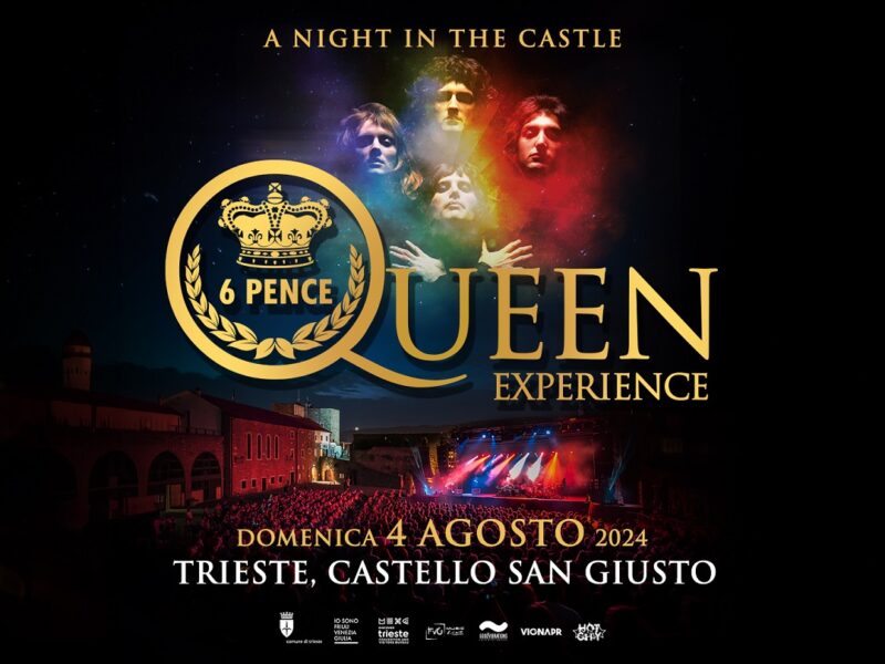 6 Pence – Queen Experience: domenica 4 agosto al Castello di San Giusto a Trieste