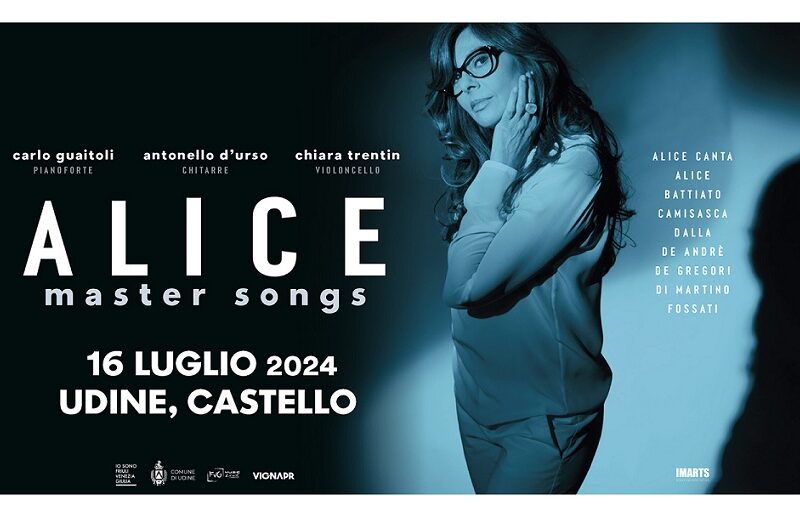 ALICE in concerto a Udine. 16 luglio al Castello