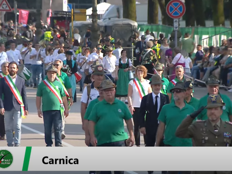 Adunata Alpini Vicenza. Video Alpini Carnica