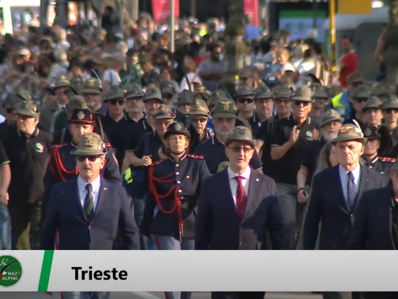 Adunata Alpini Vicenza. Video Alpini Trieste