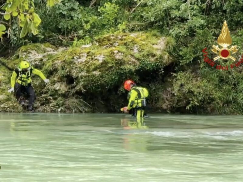 Trovato un corpo nel Natisone. Potrebbe trattarsi di Cristian