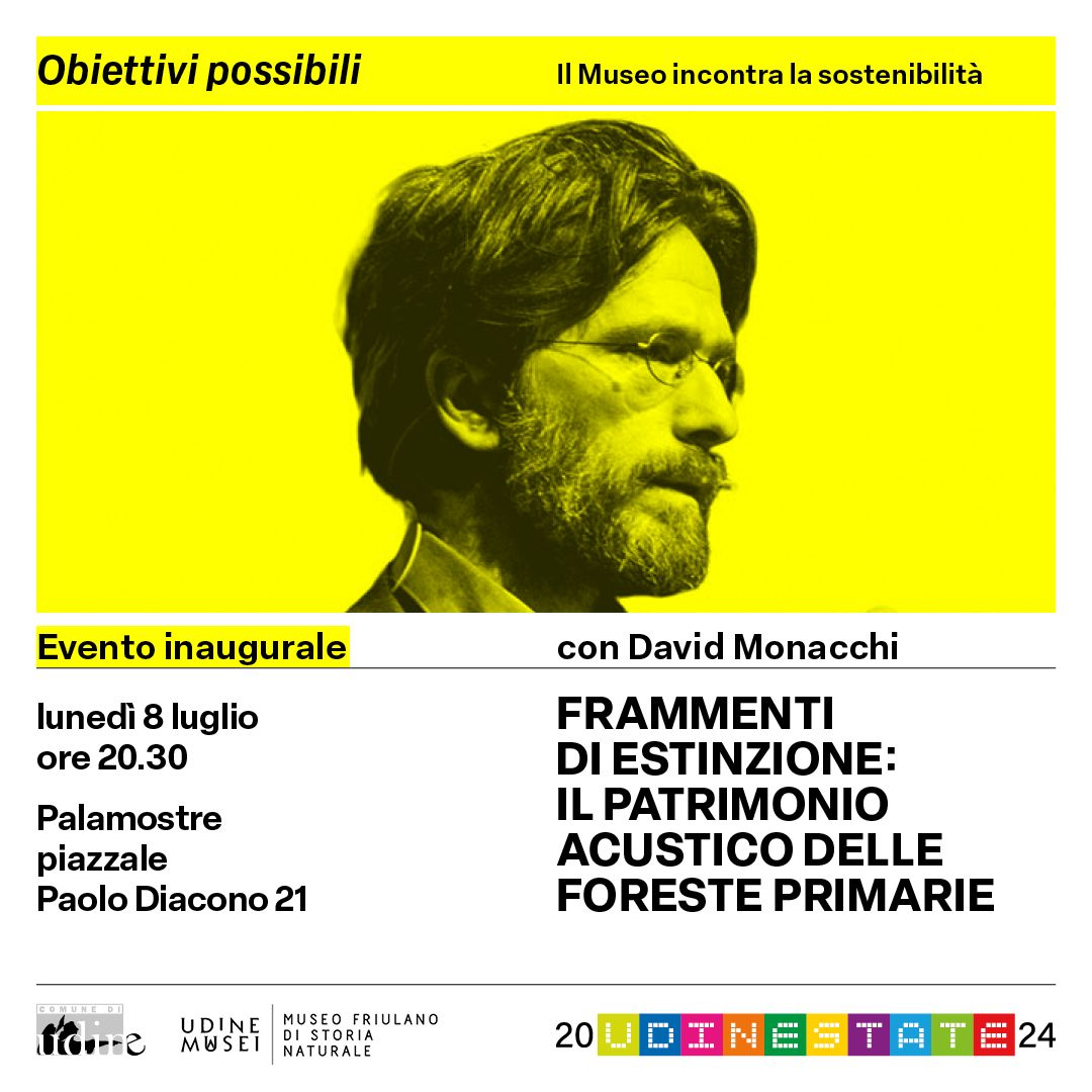 Obiettivi possibili: il Museo incontra la sostenibilità. Lunedì 8 luglio a Udine