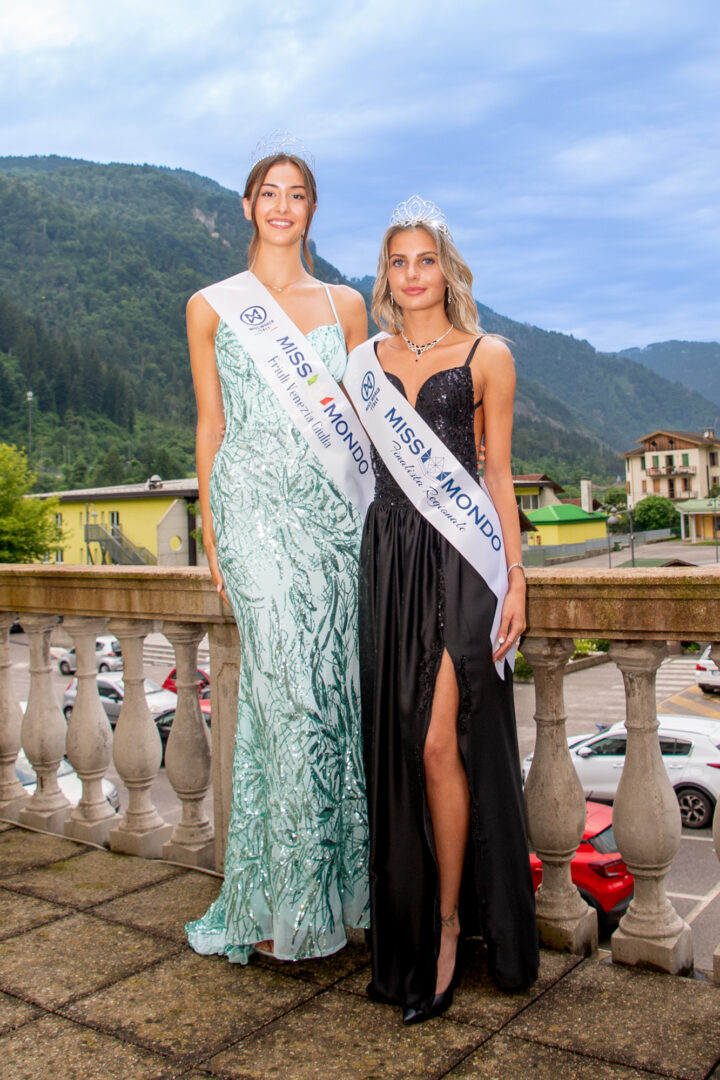 Federica Trionfa nella Prima Tappa di Miss Mondo Carnia ad Arta Terme