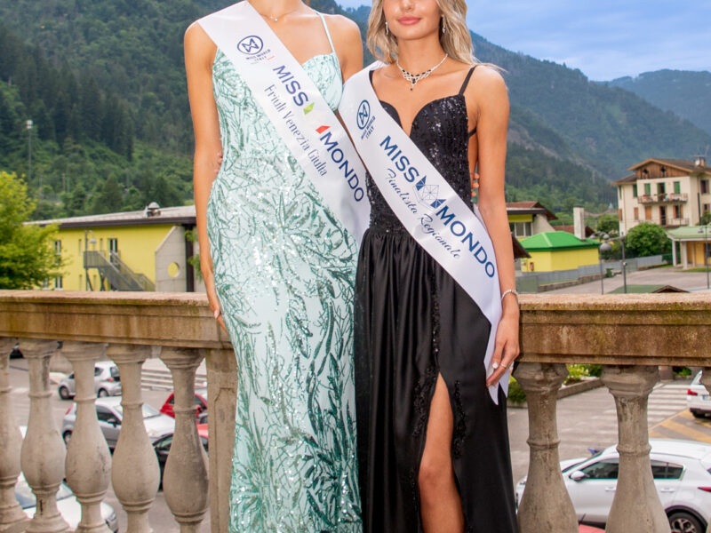 Federica Trionfa nella Prima Tappa di Miss Mondo Carnia ad Arta Terme