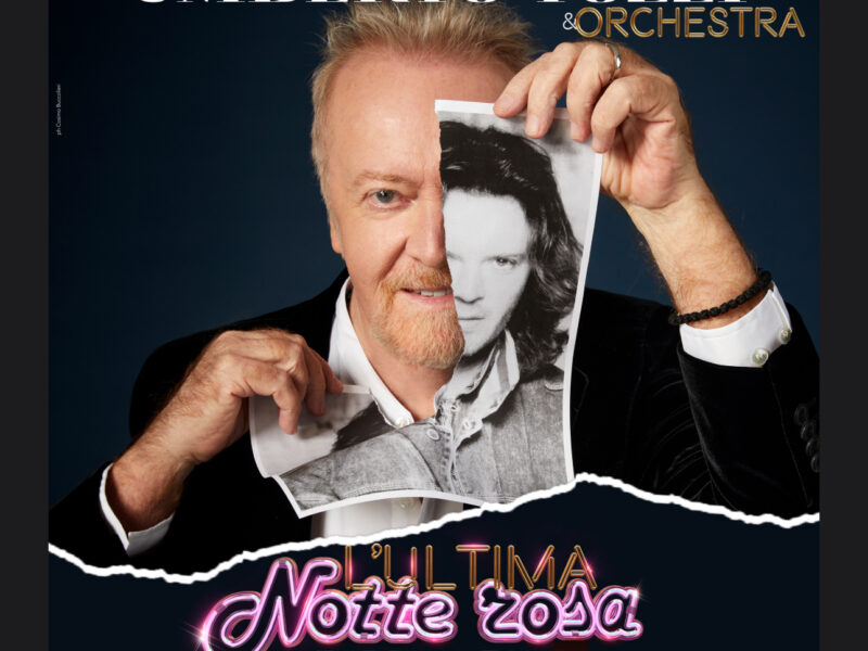 Umberto Tozzi protagonista con l’orchestra a Palmanova. 25 luglio