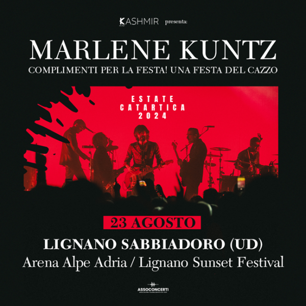 MARLENE in concerto venerdì 23 agosto a Lignano Sabbiadoro