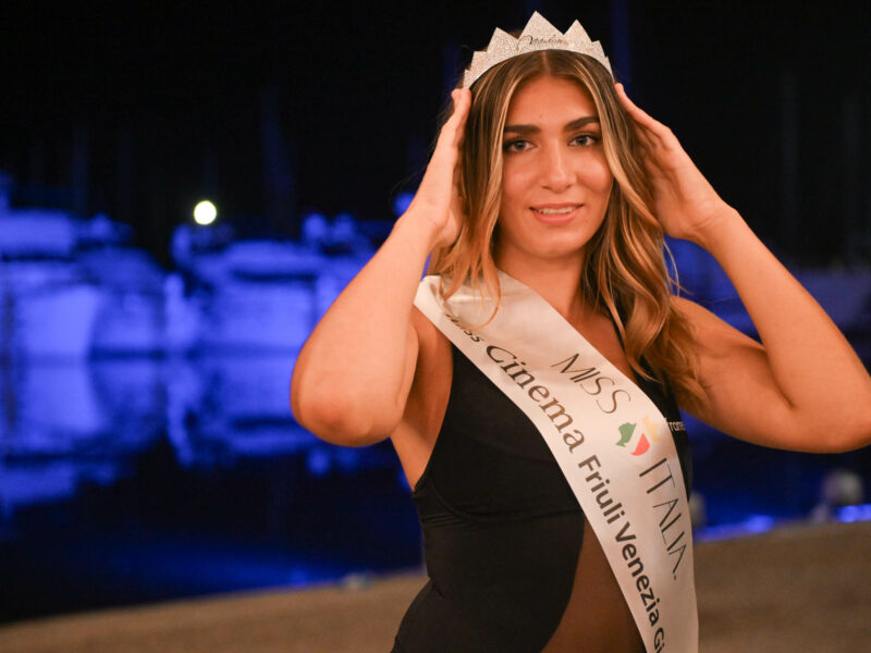 Angela Borghese di Bagnaria Arsa é Miss Cinema Friuli Venezia Giulia