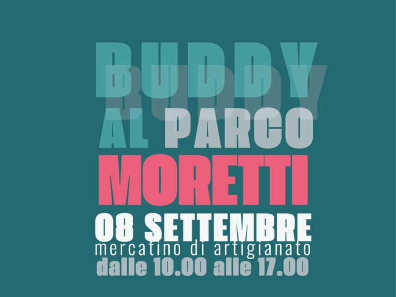 Mercatini e attività con Buddy al Parco Moretti domenica 8 settembre