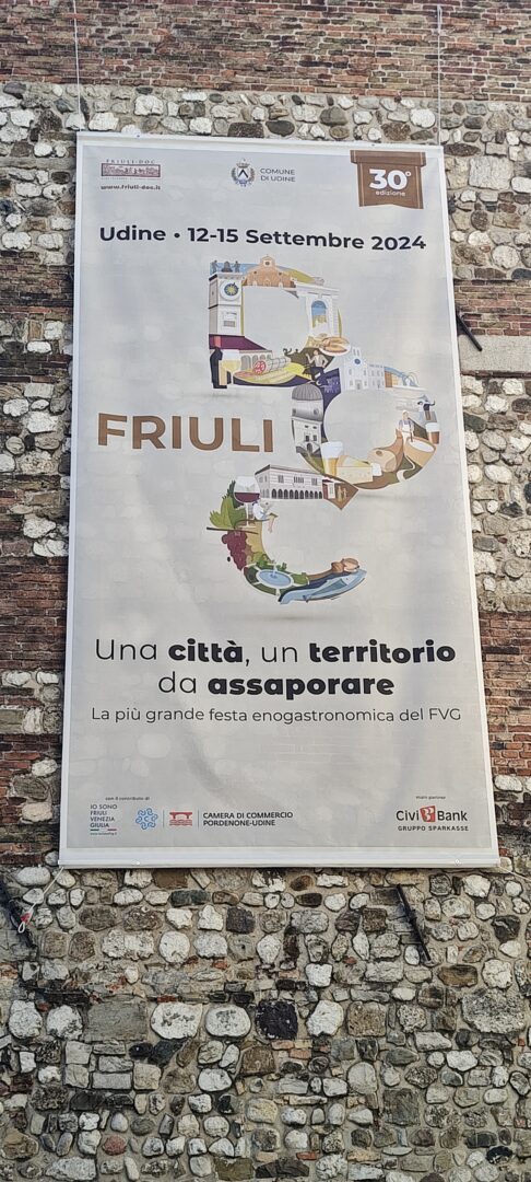 Udine si veste a festa per Friuli Doc