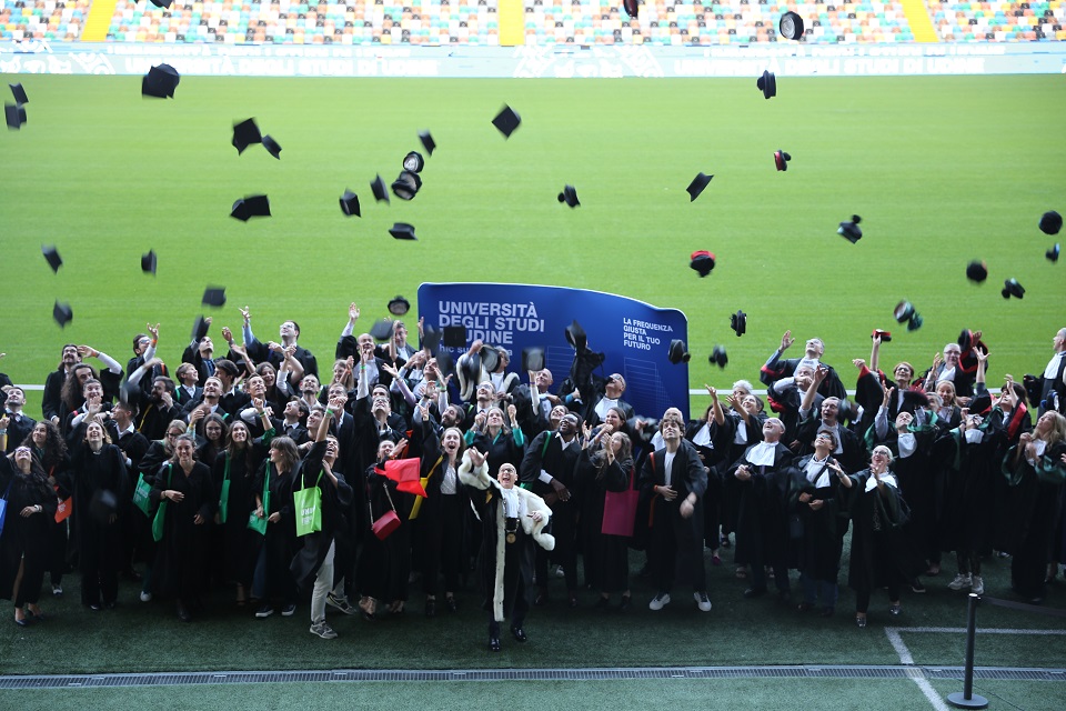 900 laureati dell’Università di Udine al Graduation Day