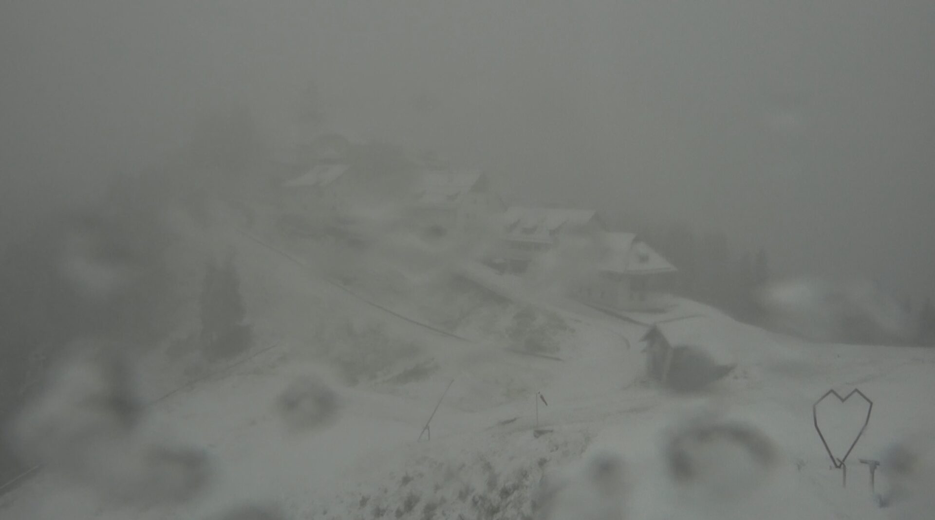 In montagna é arrivata la neve