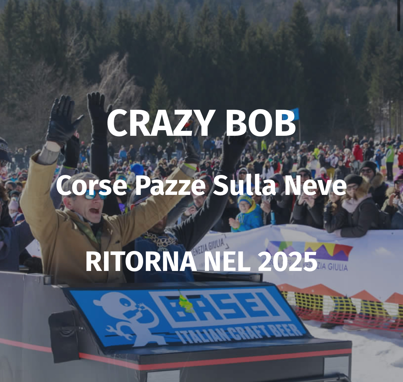 La Crazy Bob tornerà a Forni di Sopra nel 2025