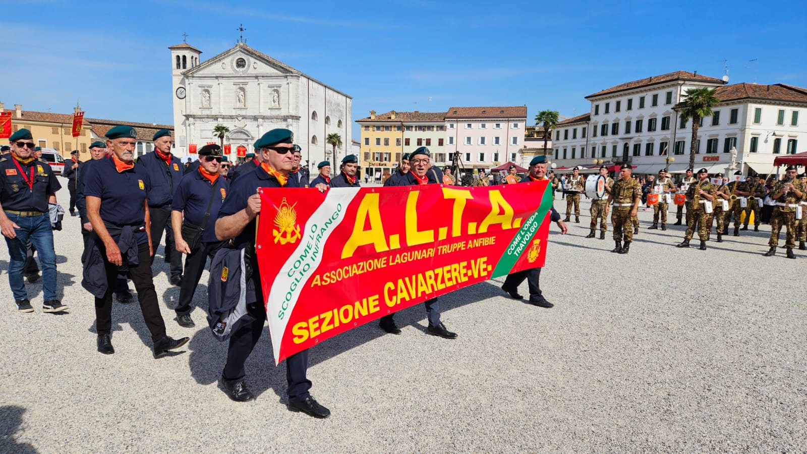 A Palmanova il Raduno Nazionale Associazione Lagunari Truppe Anfibie