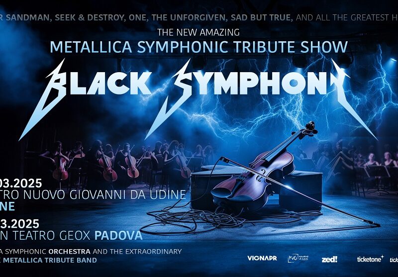 BLACK SYMPHONY: concerto sinfonico con i capolavori dei Metallica 6 marzo 2025 a Udine