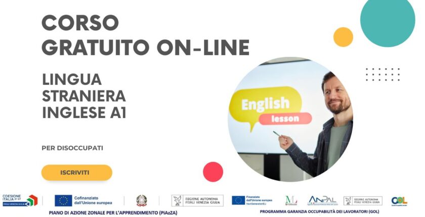 Corso gratuito per utilizzare la lingua inglese a livello base A1