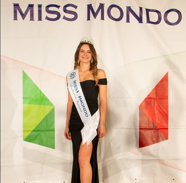 Alice Moro alla Finale Nazionale di Miss Mondo Italia