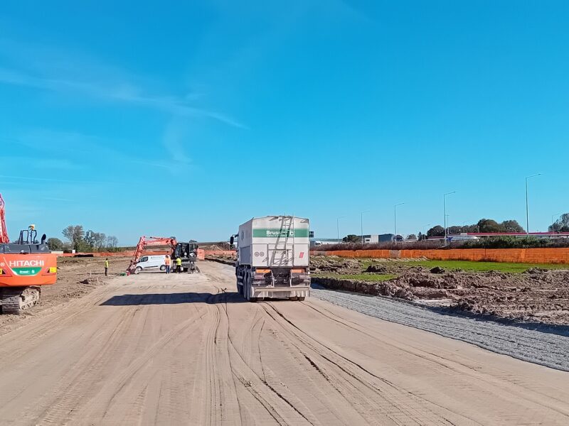 Autostrade Alto Adriatico: iniziati  lavori per nuove aree mezzi pesanti Fratta Nord e Sud