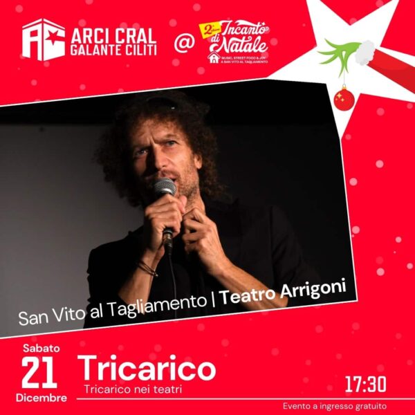 Tricarico e Lo Stato Sociale Dj set sabato 21 dicembre a San Vito al Tagliamento