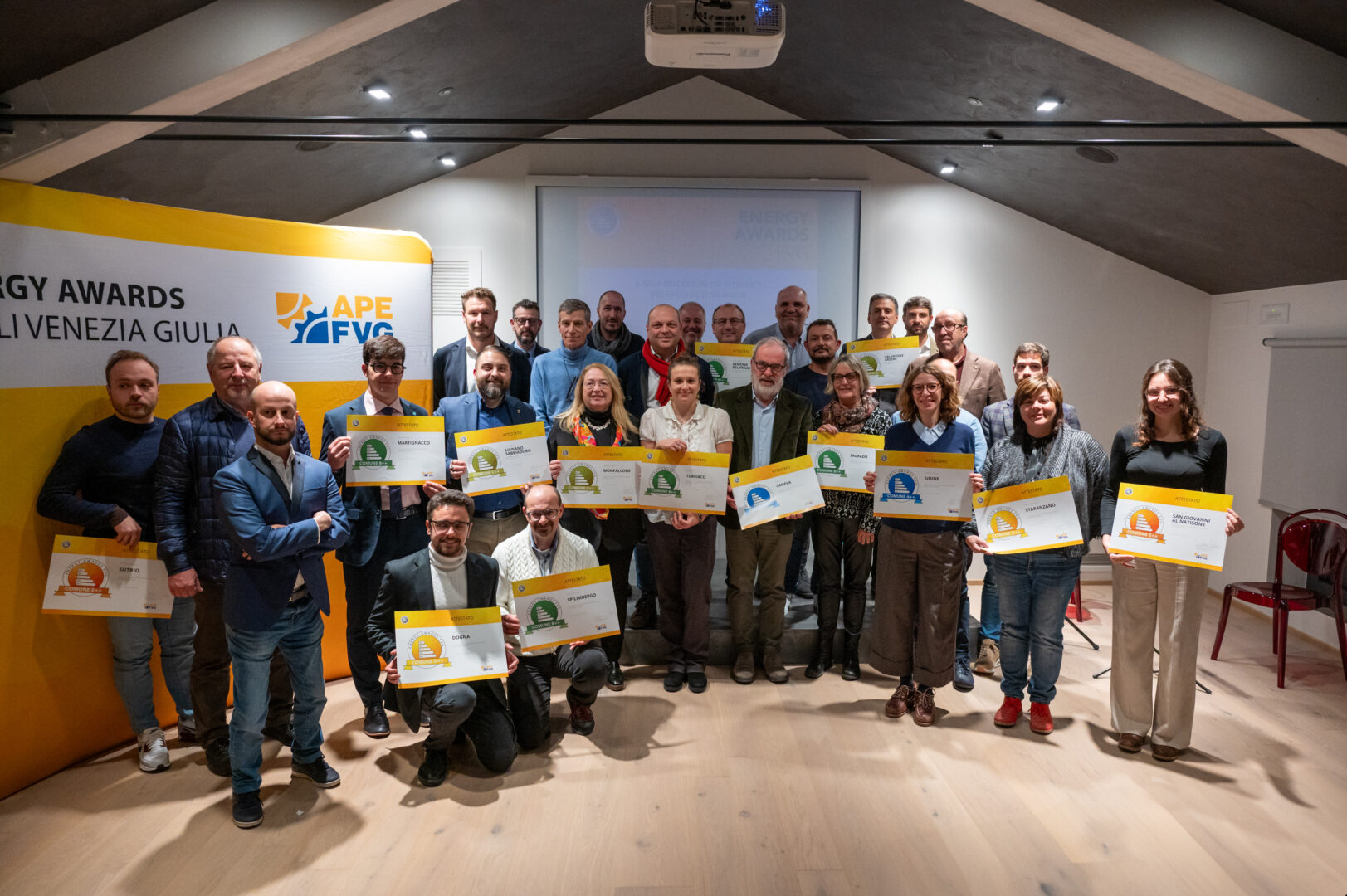 ENERGY AWARDS 2024 – Assegnati i premi alle amministrazioni ecologicamente più virtuose del FVG