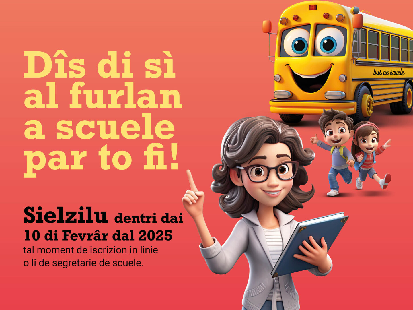 Lingua friulana a scuola: aperte le adesioni dal 21 gennaio