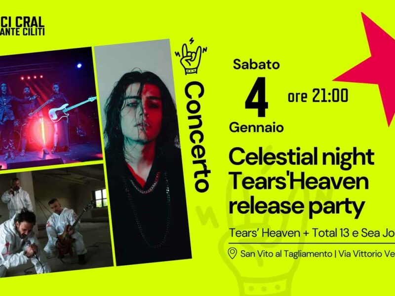 ARCI CRAL: sabato 4 gennaio il meglio della scena metal locale a San Vito al Tagliamento