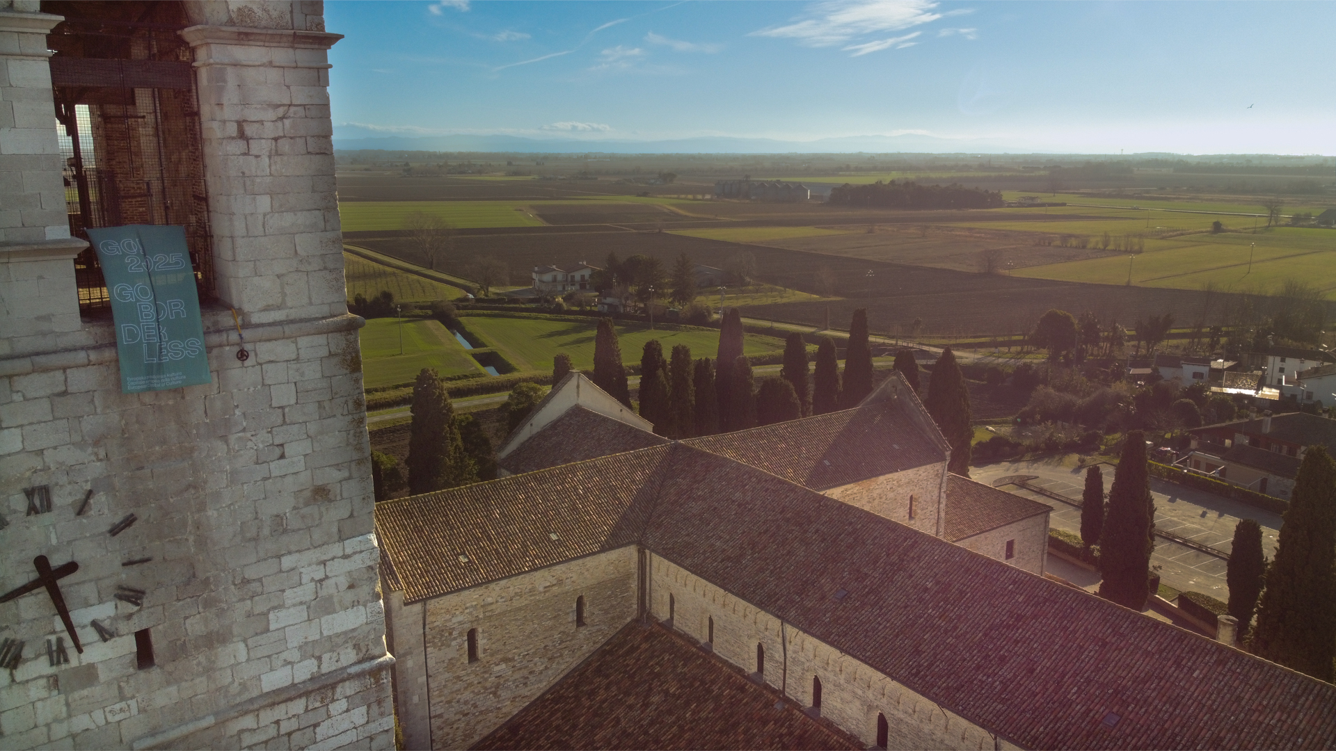 La Basilica Patriarcale di Aquileia saluta l’inaugurazione di Go!2025