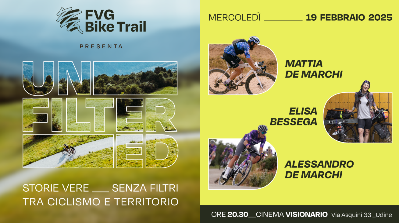 FVG Bike Trail al Cinema Visionario. 19 febbraio